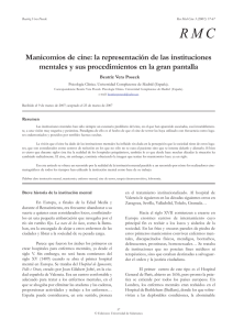 Manicomios de cine: la representación de las instituciones mentales