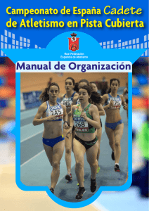 de Atletismo en Pista Cubierta - Real Federación Española de