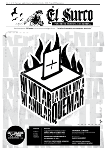SEPTIEMBRE · OCTUBRE · - Periódico anarquista El Surco
