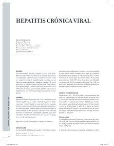 hepatitis crónica viral