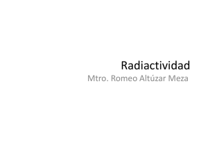 Radiactividad