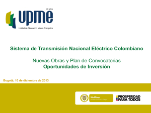 Sistema de Transmisión Nacional Eléctrico Colombiano