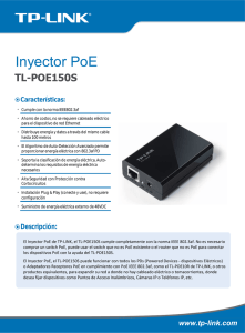 Inyector PoE - Solution Box