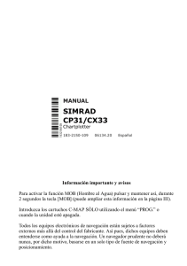 SIMRAD CP31/CX33