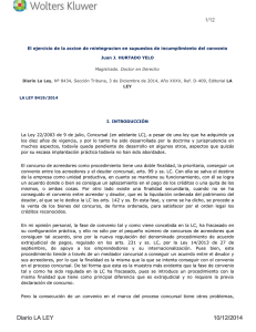 Diario La Ley, núm. 8434, Sección Tribuna (3 de diciembre de 2014)