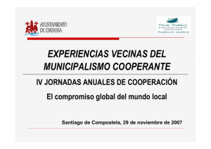 Diapositiva 1 - Fondo Galego de Cooperación e Solidariedade