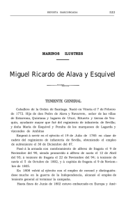 Miguel Ricardo de Alava y Esquivel