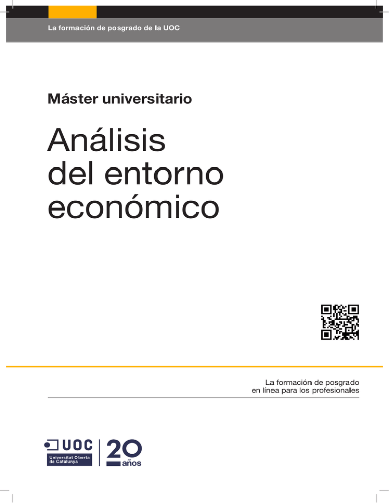 Análisis del entorno económico