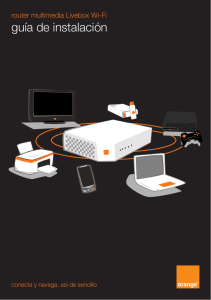 guía de instalación - Nuevo router Livebox Next de Orange
