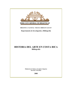 HISTORIA DEL ARTE EN COSTA RICA
