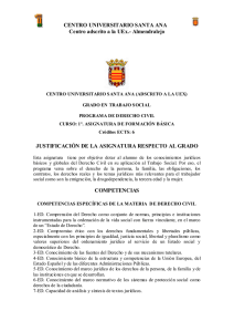 Derecho civil - Centro Universitario "Santa Ana"