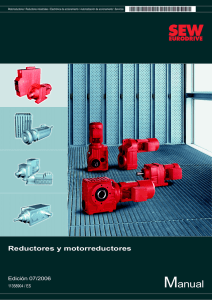 Reductores y Motorreductores / Manual / 2006-07