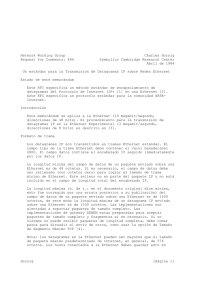 Network Working Group Charles Hornig Request for Comments: 894