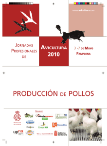 producción de pollos - Jornadas Profesionales de Avicultura