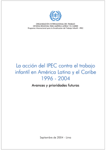 La acción del IPEC contra el trabajo infantil en América Latina