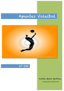 Apuntes voleibol 4º ESO - Proyectos de Educación Física.