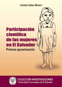 participación científica de las mujeres en el salvador.