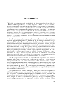 PRESENTACIÓN - Instituto de Estudios Fiscales