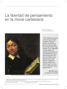La libertad de pensamiento en la moral cartesiana