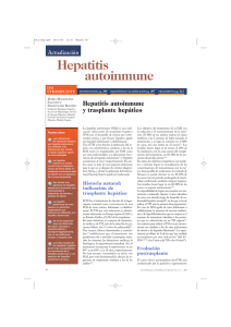 Hepatitis autoinmune