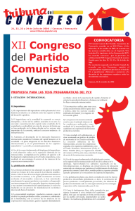 XII Congreso del Partido Comunista de Venezuela