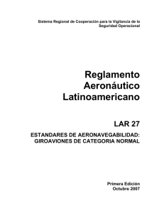 Reglamento Aeronáutico Latinoamericano - SRVSOP