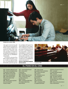 el piano en el cine - El Siglo de Torreón
