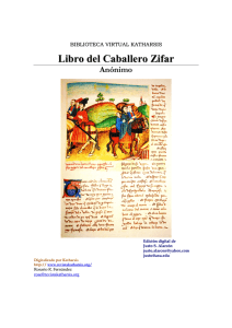 Libro del Caballero Zifar - Revista literaria Katharsis