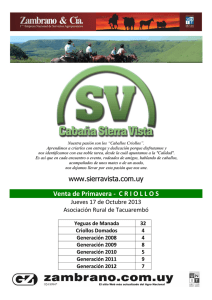www.sierravista.com.uy Venta de Primavera
