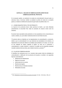 CAPITULO 2.- ANALISIS DE COMERCIALIZACIÓN (ASPECTOS DE
