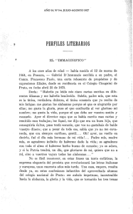 PERFlLES LITERARIOS - Revistas de la Universidad Nacional de