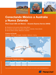 Conectando México a Australia y Nueva Zelanda - Hapag
