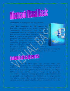 Visual Basic es un lenguaje de programación. Visual Basic