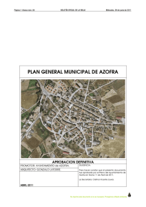 Plan General Municipal