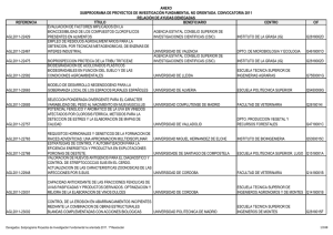 Anexo - Ministerio de Economía y Competitividad