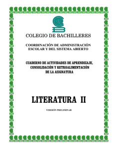 cuaderno de actividades Literatura 2