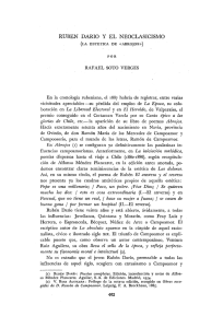 pdf Rubén Darío y el neoclasicismo (La estética de "abrojos")