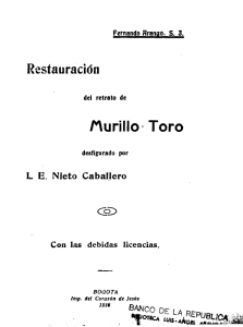 Murillo Toro - Actividad Cultural del Banco de la República