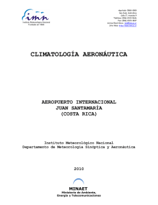 Climatología del Aeropuerto Juan Santamaría (Alajuela)