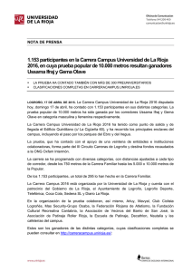 Dossier informativo - Universidad de La Rioja