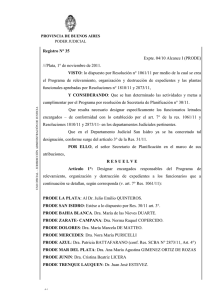 Res. Sec. 35-11 - Poder Judicial de la Provincia de Buenos Aires