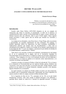 henri wallon - AAP:Asociación Argentina de Psicomotricidad