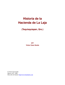 Historia de la Hacienda de La Laja