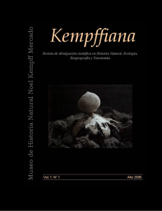 Kempffiana 1 - Museo de Historia Natural NKM
