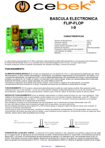 bascula electronica flip-flop i-9