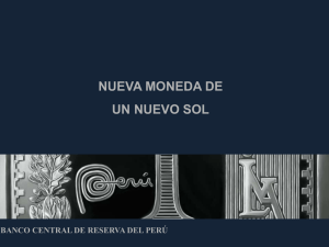 1 Nuevo sol - Banco Central de Reserva del Perú