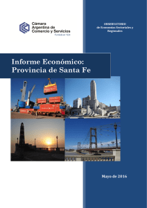 Informe Económico: Provincia de Santa Fe