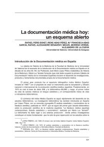 Documentación Médica. - Universidad Complutense de Madrid