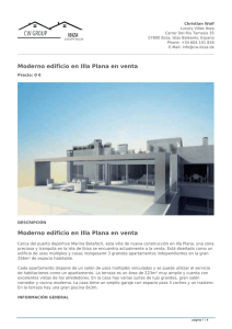 Moderno edificio en Illa Plana en venta Moderno