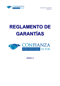 Reglamento de Garantías v1.0 (Res. CNBS SV - confianza | sa-fgr
